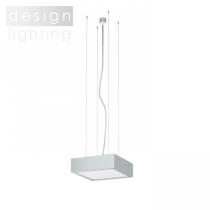 STRUCTURAL LED 20x20 závěsná  česaný hliník 230V LED 12W  3000K