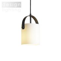 JULIETTA 16 závěsná opálové sklo/černá 230V E27 20W