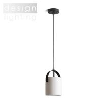 JULIETTA 16 závěsná opálové sklo/černá 230V E27 20W