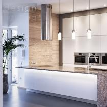 JULIETTA 31 závěsná opálové sklo/černá 230V E27 20W