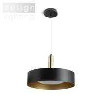 GIULIA 40 závěsná černá/zlatohnědá mosaz 230V E27 40W