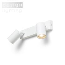 DUDE II přisazená bílá 230V LED GU10 2x9W