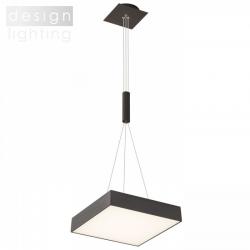 LARISA SQ 30 závěsná černá  230V LED 30W  3000K