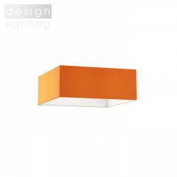 TEMPO 50/19 stínidlo Chintz oranžová/bílé PVC max. 23W